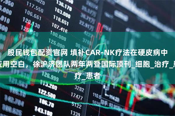 股民钱包配资官网 填补CAR-NK疗法在硬皮病中的应用空白，徐沪济团队两年两登国际顶刊_细胞_治疗_患者